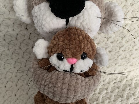 Häkelanleitung "Otter mit Baby" von Otti.Berlin