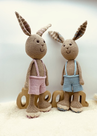 Häkelanleitung Amigurumi Hase Happy