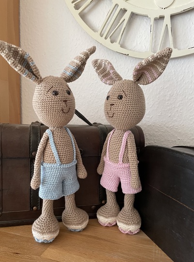 Häkelanleitung Amigurumi Hase Happy