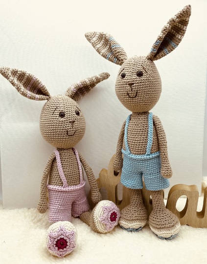 Häkelanleitung Amigurumi Hase Happy