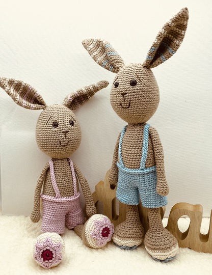 Häkelanleitung Amigurumi Hase Happy