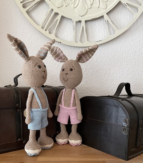 Häkelanleitung Amigurumi Hase Happy