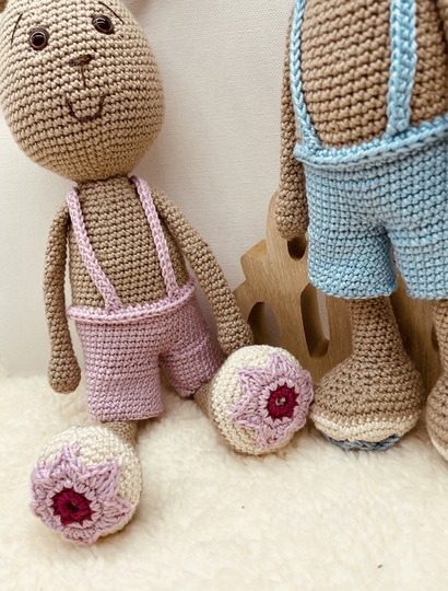 Häkelanleitung Amigurumi Hase Happy