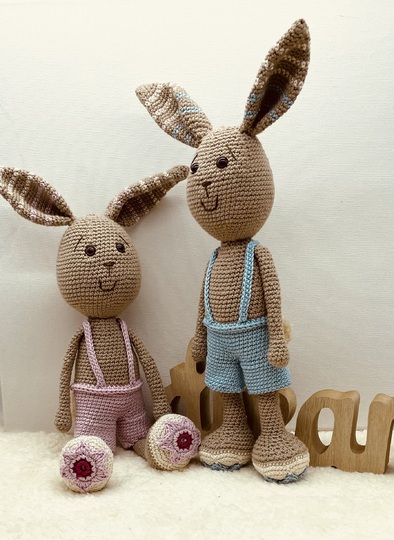 Häkelanleitung Amigurumi Hase Happy