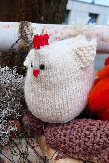 Liesbeth, das Huhn - gestrickt