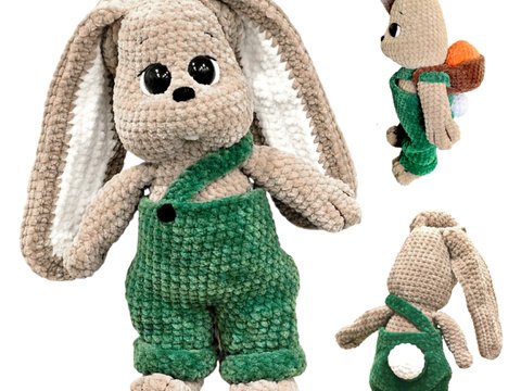 Häkelanleitung Osterhase Max PDF-Download