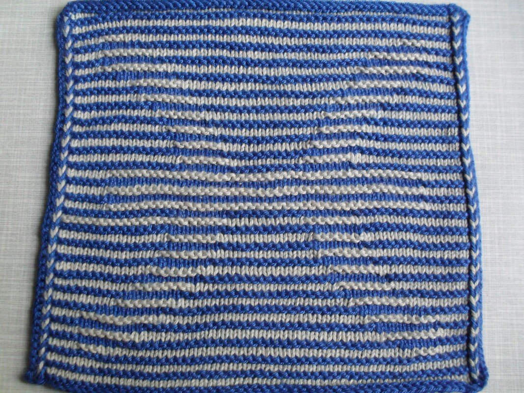 Tierkreiszeichen Fische in Schattenstricktechnik - Bild 2