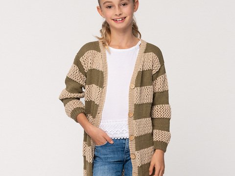 Strickanleitung Kinderlongjacke "Macau" 765148