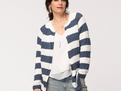 Strickanleitung Damenjacke "Larisa" 765153