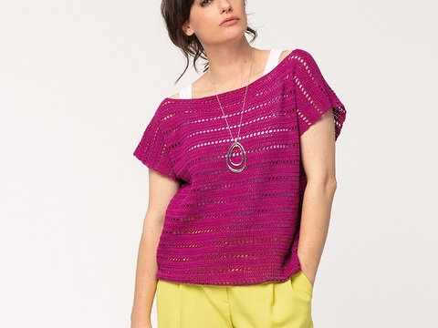 Häkelanleitung Damenshirt "Amazonas" 765157