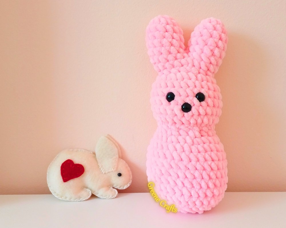 Kein-Nähen Mini Hasen für Ostern – Häkelanleitung für Anfänger - Bild 4