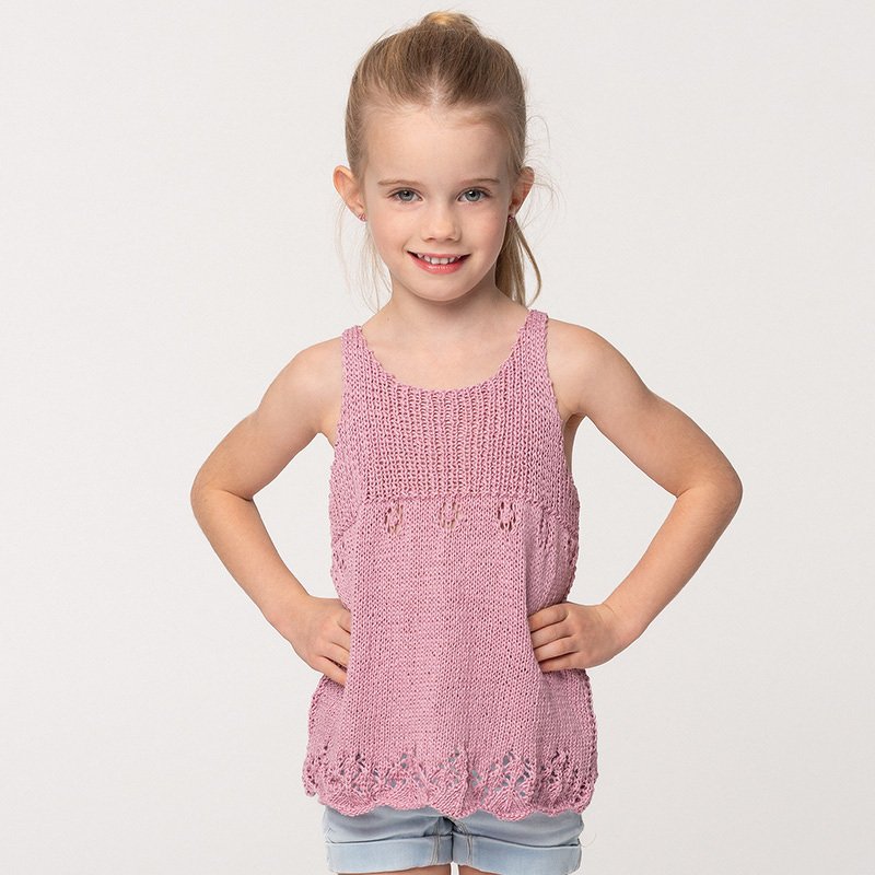 Strickanleitung Kindertop "Amazonas" 765158