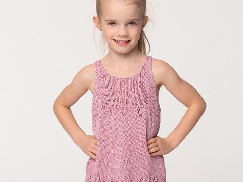 Strickanleitung Kindertop "Amazonas" 765158