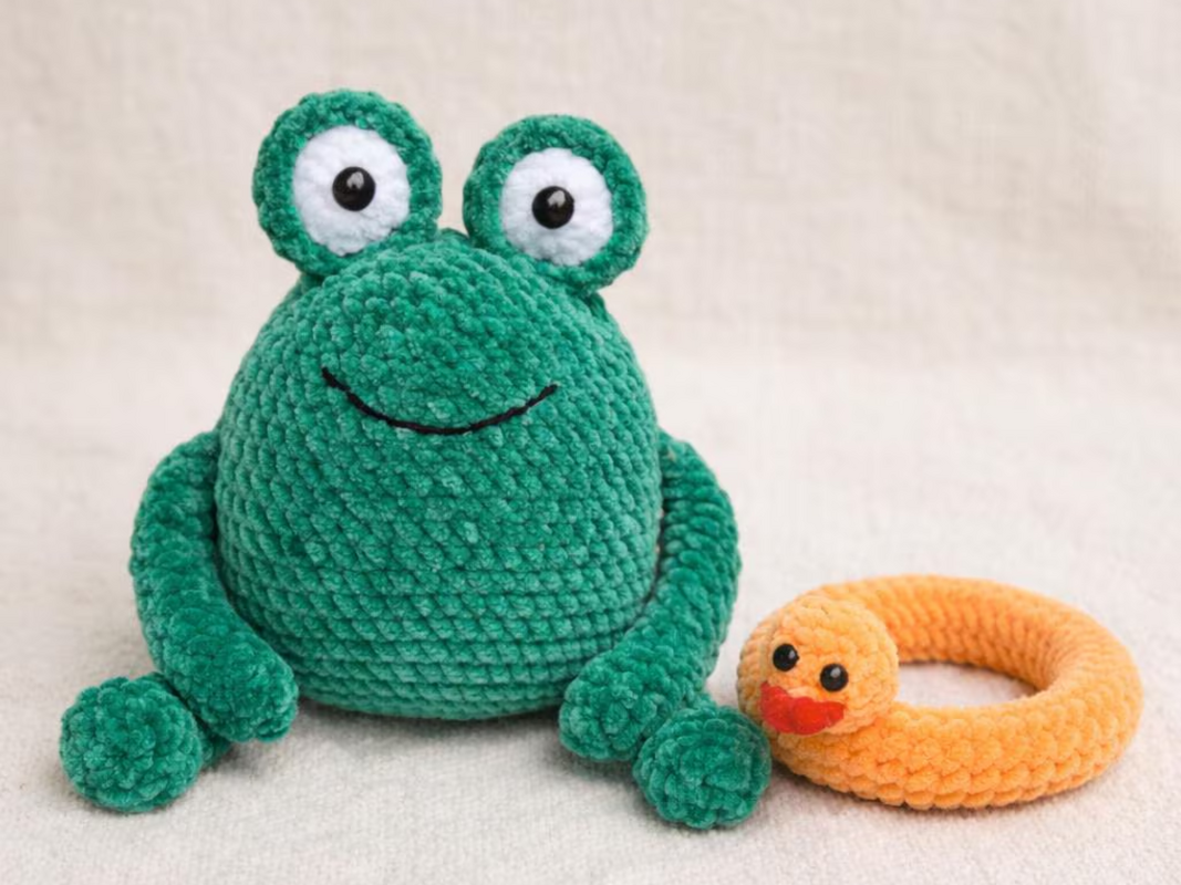 Häkelanleitung Frosch – Amigurumi Frosch PDF Häkelanleitung