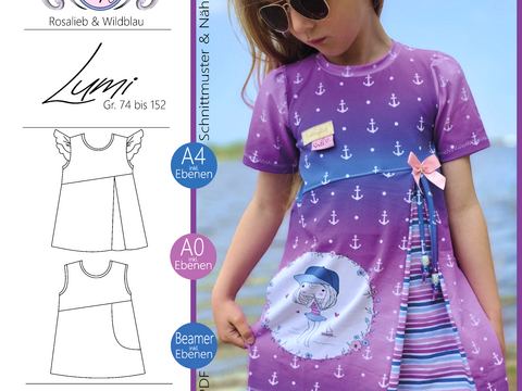 E-Book Tunika Lumi Gr. 74 bis 152