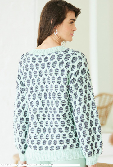 Pulli mit Zopfmuster