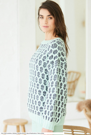 Pulli mit Zopfmuster