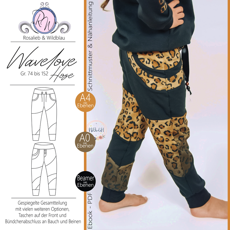 E-Book Wavelove Hose Gr. 74 bis 152