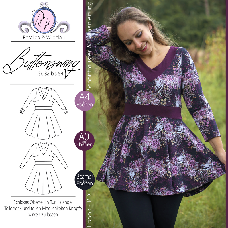 E-Book Buttonswing Gr. 32 bis 54