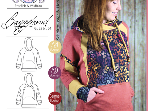 E-Book BaggyHood Gr. 32 bis 54