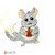 Chinchilla crochet pattern applique