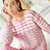 Pullover mit Wabenmuster