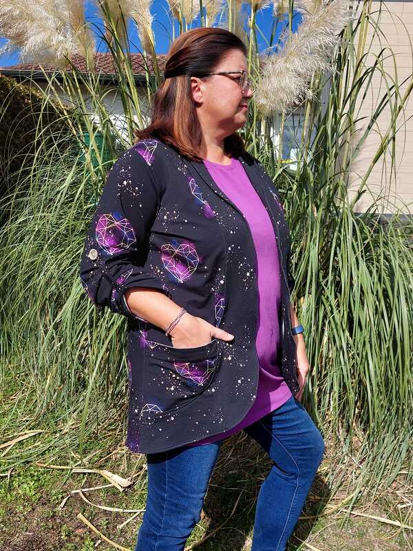 Sannys Sweat Blazer – Gr 32-64 – E-Book und Nähanleitung - Bild 4