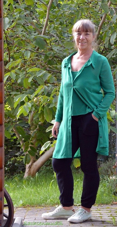 Sannys Long Bluse - Size 32-64 - E-Book and instructions - Image 7