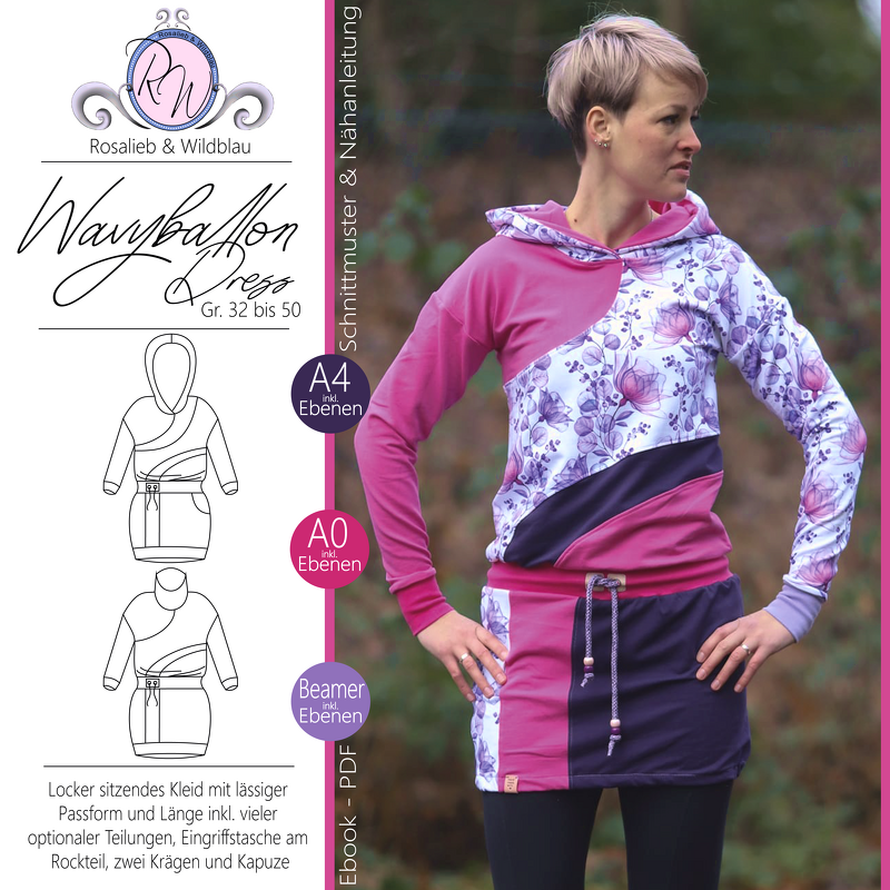 E-Book WeavyballonDress Gr. 32 bis 50