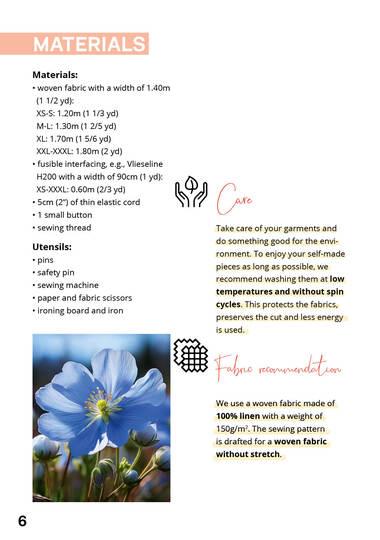 Leinenkleid Schnittmuster Damen XS-XXXL Minikleid Sommer A-Linie Etuikleid