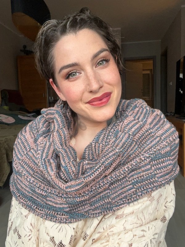 Häkelanleitung Loop "HIMMELSFEUER" - Bild 2