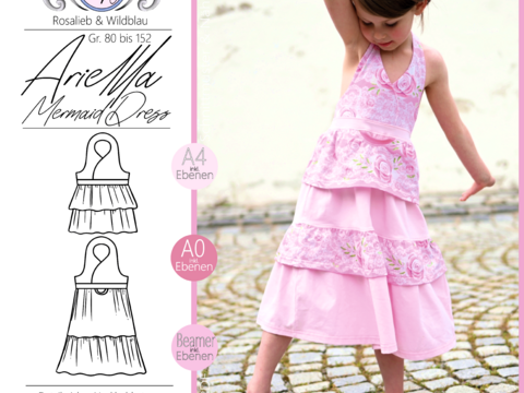E-Book Ariella MermaidDress Gr. 80 bis 152