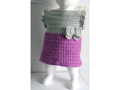Häkelanleitung für ein Babykleid