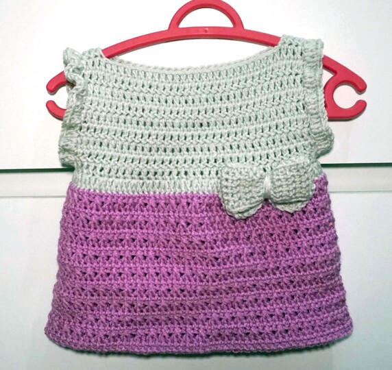 Crochet Pattern: Cool Baby Dress