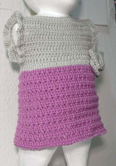 Crochet Pattern: Cool Baby Dress
