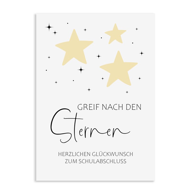 Poster GELDGESCHENK Schulabschluss Abitur DIN A4 - Bild 2