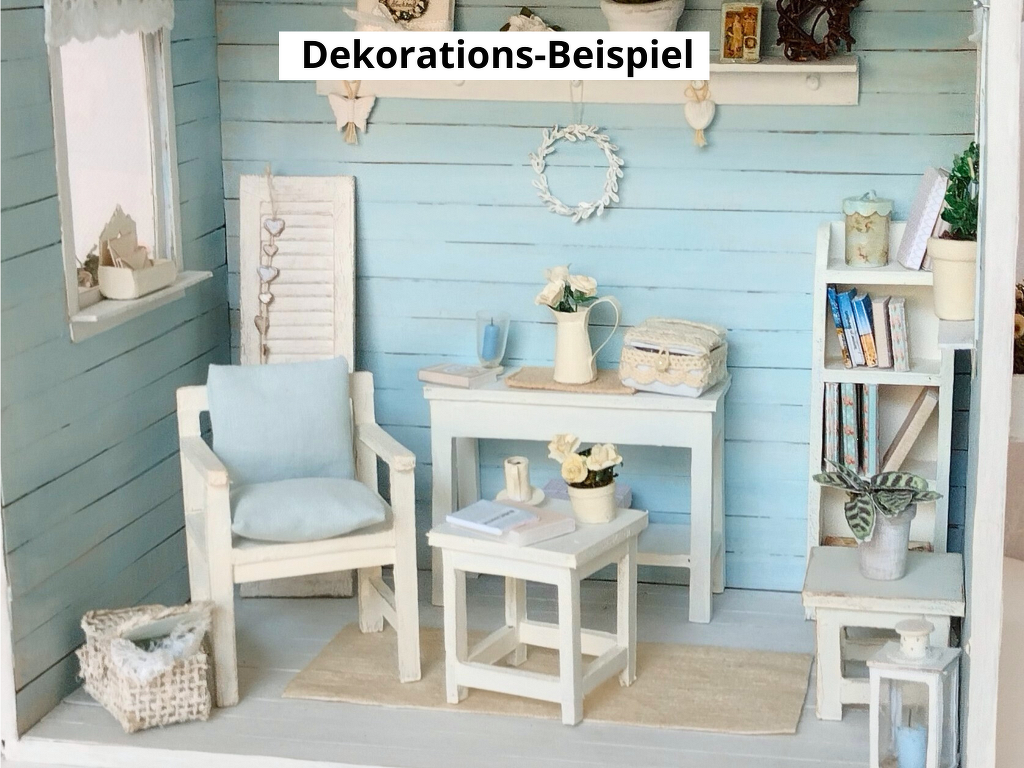 Miniatur-Fensterladen Bastelanleitung