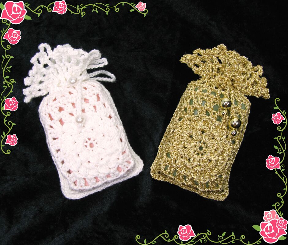 H&auml;kelanleitung Dufts&auml;ckchen Seifenbeutel Geschenks&auml;ckchen Modell 2