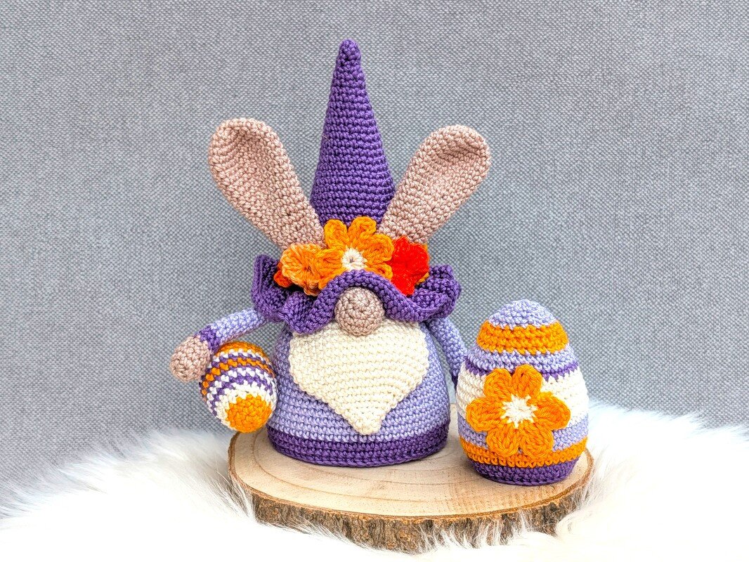 OSTERHASEN-WICHTEL – Häkelanleitung Gnom