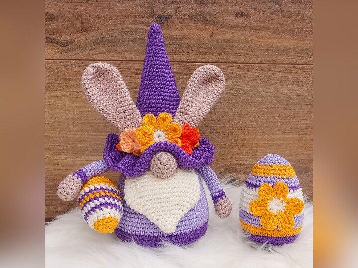 OSTERHASEN-WICHTEL – Häkelanleitung Gnom