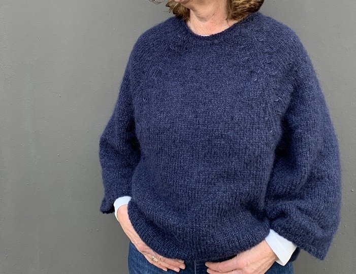 Strickanleitung Poncho Vivien Größe 36 – 50