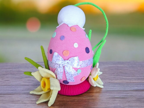 Häkelanleitung Maiglöckchen küsst Osterei