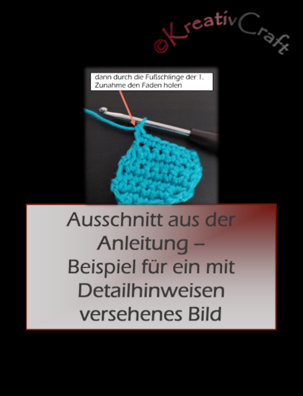 table runner springtime – crochet pattern – many variants possible - Image 6