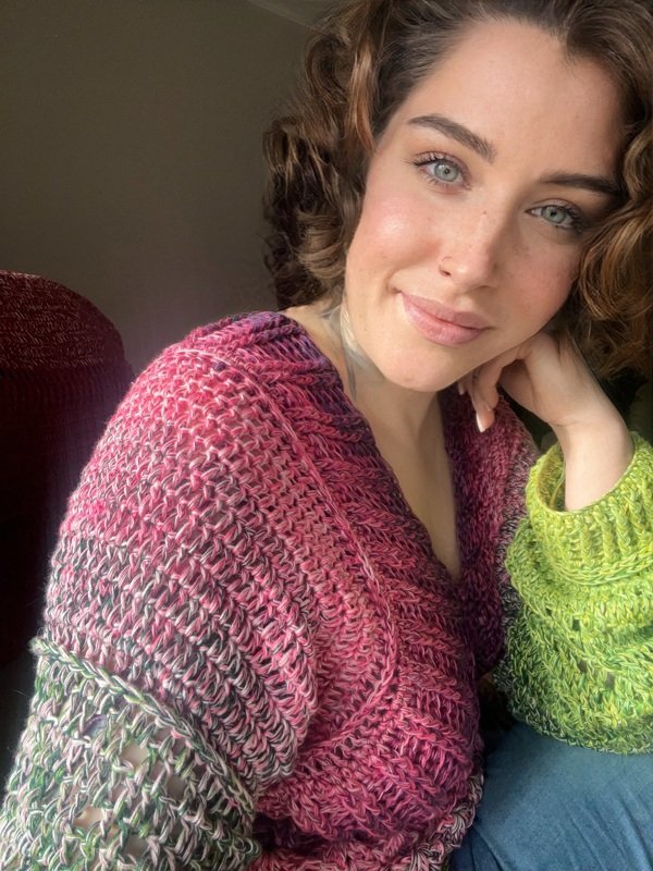 Häkelanleitung Pullover "ROCKING FLOWERS" - Bild 4