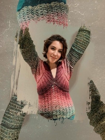 Häkelanleitung Pullover "ROCKING FLOWERS"