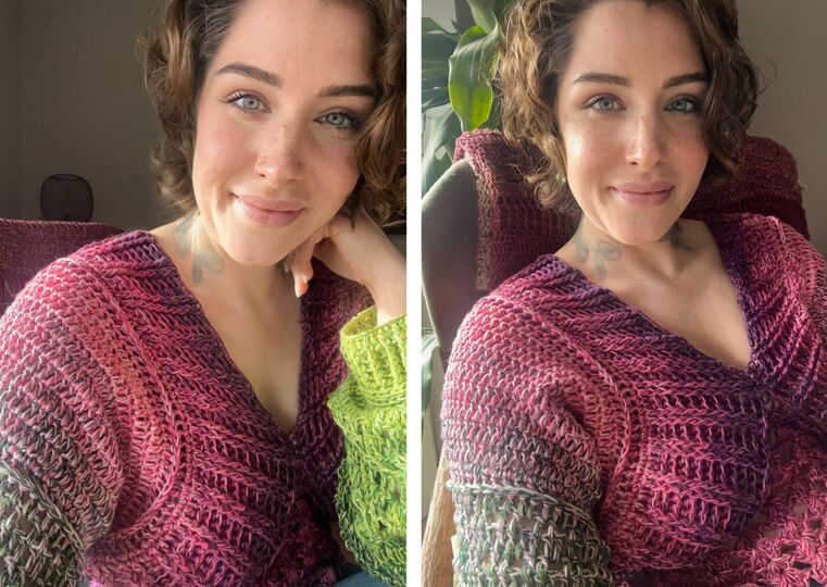 Häkelanleitung Pullover "ROCKING FLOWERS"