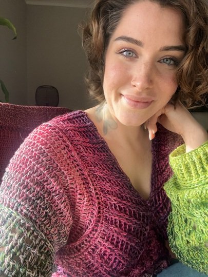 Häkelanleitung Pullover "ROCKING FLOWERS"