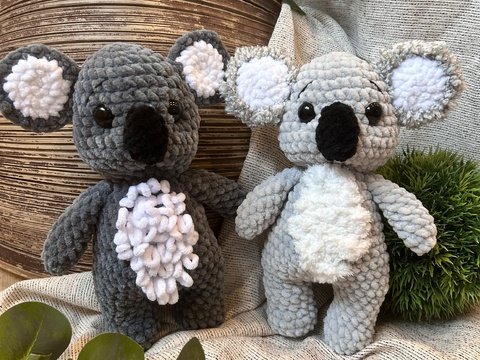 Häkelanleitung Koala Kalli