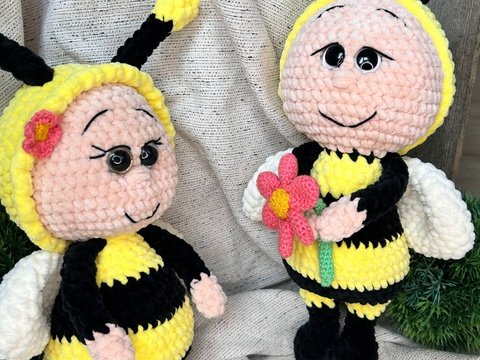 Häkelanleitung "Biene Bee"
