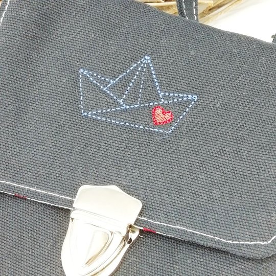 Flacher Walter - Eine Handytasche mit Platz - digitale Nähanleitung + SM